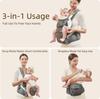 Sunveno Baby Hip Baby Back Easy to Wear Carrier, Seat, Carrier, Carrier, Face-to-Face Carry, Washable, (Gray)