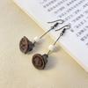 Yunnan Artistic Ethnic Fruit Earrings: Retro Natural Forest Style Design