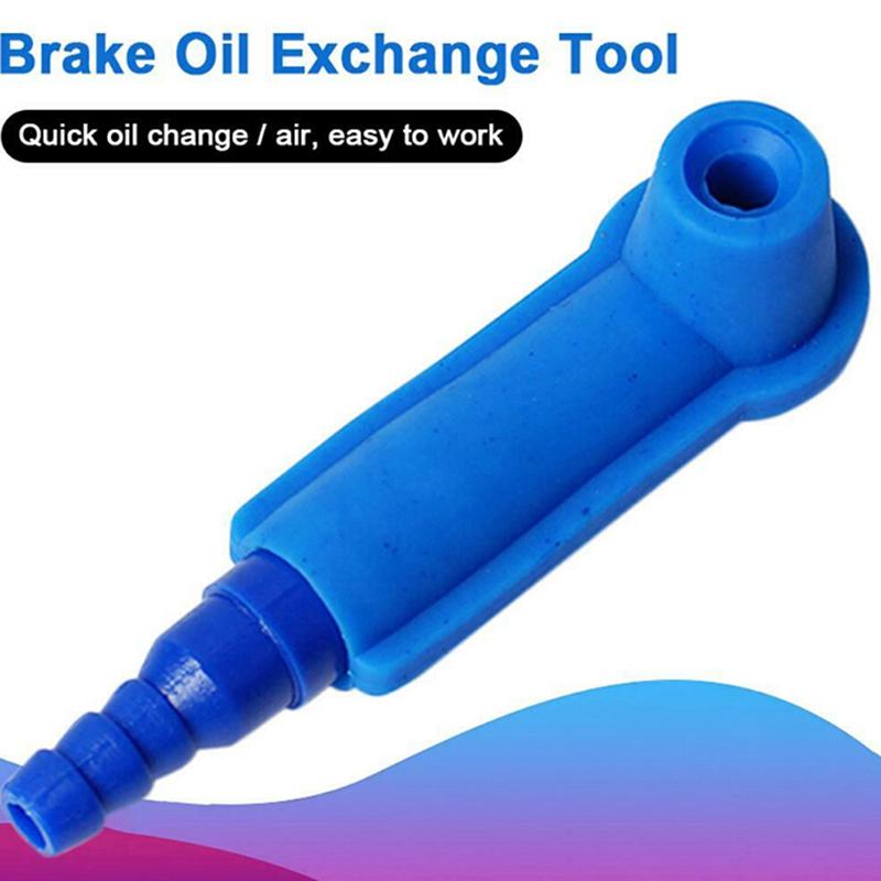1Pc Car Blue Brake Fluid Replace Tools Pump Oil Bleeder Exchange Air Equipment