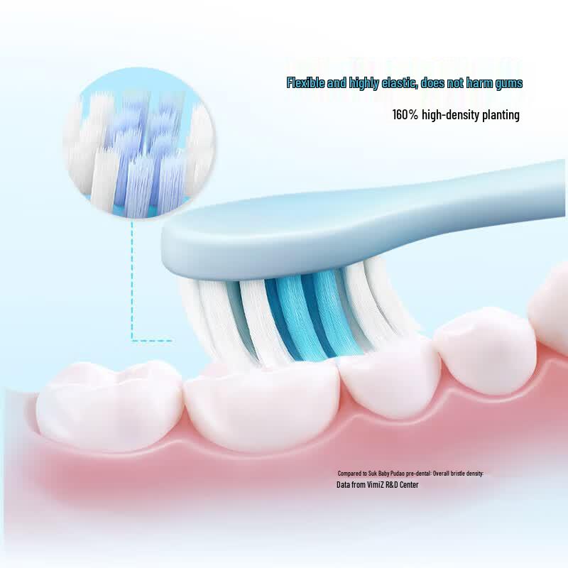 Shuke Kids Healthy Teeth Toothbrush, 3-Pack (6-12 Years)
