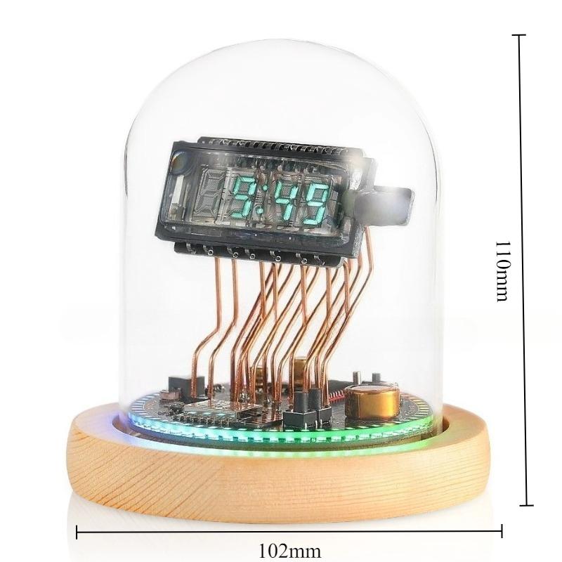 

Retro Digital Clock Table Decoration Nixie Tube Clocks Living Room Led Clock Luxury Decor Desk Clocks Aesthetic Accessories