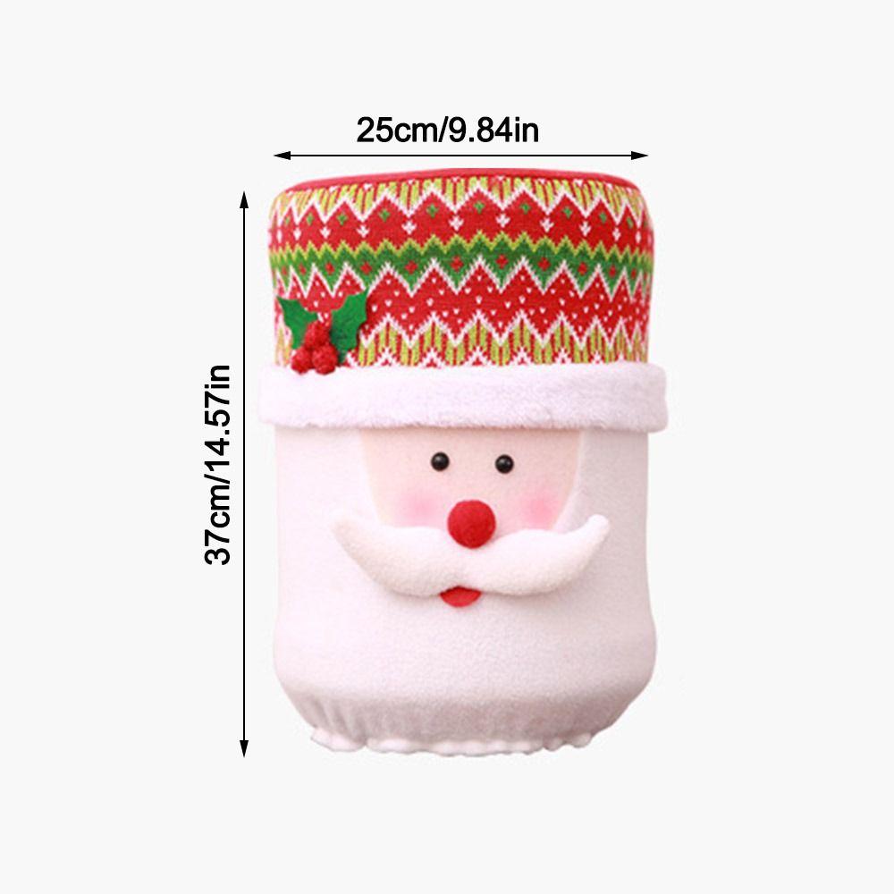 Cartoon Water Dispenser Bucket Cover Reusable High Stretchy Bucket Sleeve Dustproof Drinking Barrel Dust Cover