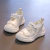 Cute Girls Shoes Mesh Closed-Toe Sport Sandals New Style Fashion Sneakers for Older Kids, Toddler Casual Shoes for Girls