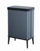 Fiskars Curver Verto 54L High Bin Pearl Blue