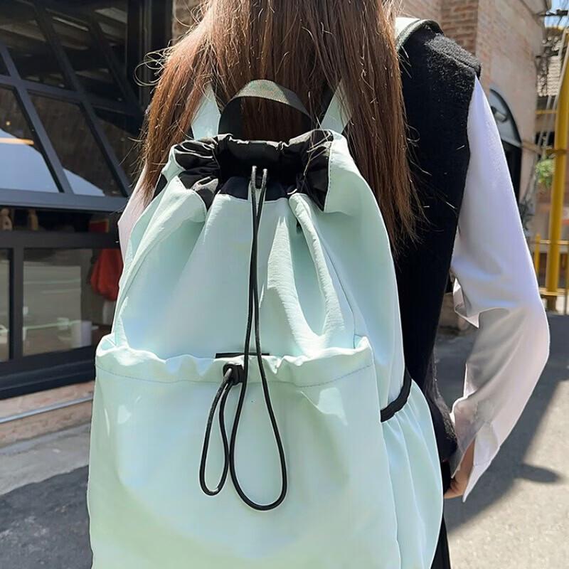 Li Shen Large Capacity Outdoor Travel Drawstring Backpack