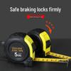 Durable Dual-Scale Tape Measure: High-Precision, Wear & Drop Resistant for Home & Construction Use