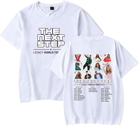 

The Next Step Legacy World Tour 2026 Fashion Harajuku Summer Tee Clothes Casual Summer TShirt S