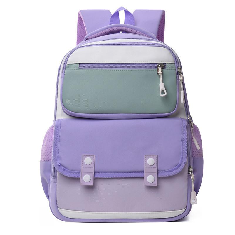 Adorable Unisex Colorful Nylon Cartoon Backpack Ideal For Kindergarten And School