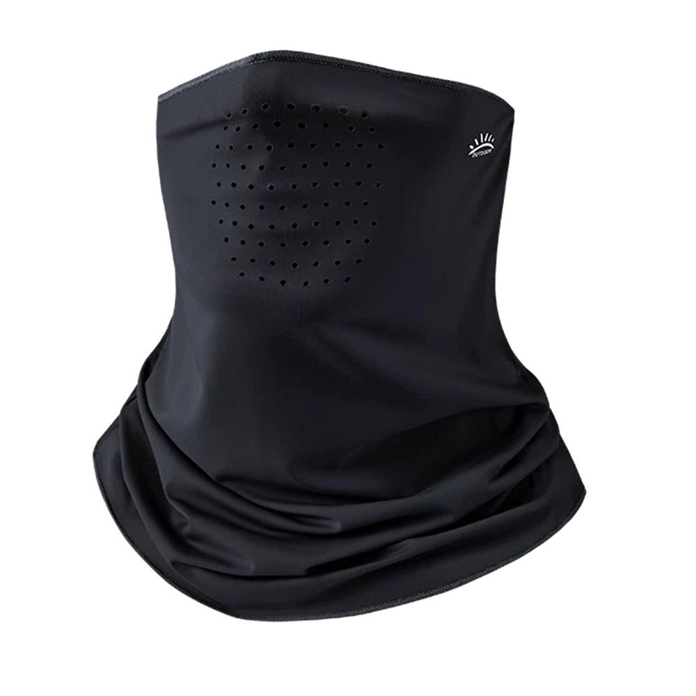 Breathable Ice Silk Sunscreen Masks Sunproof Long Neck Covers New Full Head Mask  Summer