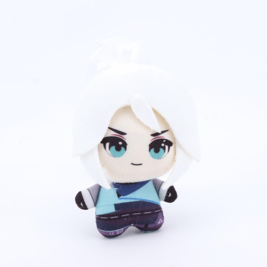 Schattig Spel Valorant Pluche Cypher Clove Schattig Neon Iso Skye Reyna Gekko Viper Sage Jett Omen Yoru Pluche Hanger Pop Cadeaus 10cm