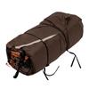 NORDISK Reisa 4 PU Zelt für 4 Personen, 2-Raum-Zelt, Kuppelzelt, Tunneltyp, Großfamilie, Familiencamping, 122056, Cashew Brown, Zelt Reisa 4 PU [NORDISK]