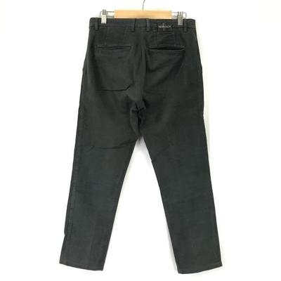 BERWICH × BARNEYS NEW YORK Katoenen Broek Italië 46 Heren M Binnenbeenlengte 70 Antraciet(GEBRUIKT)