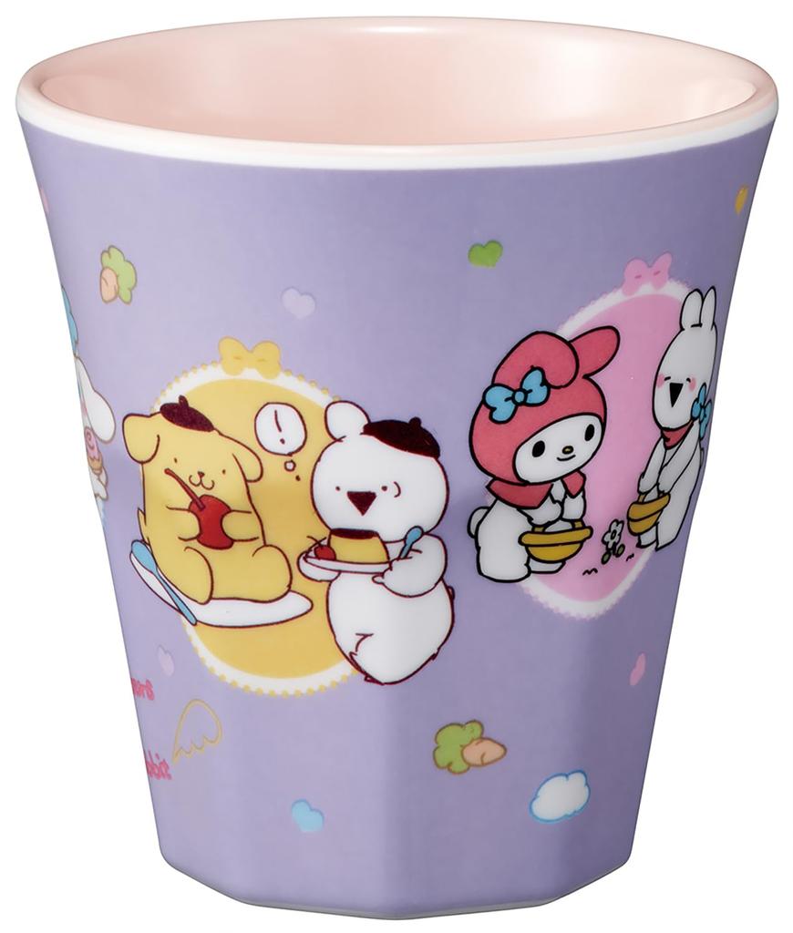 Skater Tumbler, 270ml, Melamine, Kids', Unbreakable, Sanrio All-Stars, Extremely Moving Rabbit, MTB2-A