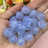 Round Acrylic Beaded Materials Fine Sparkling Jewelry DIY Jewelry Accessories 20pcs For Bracelet Earring Making 15.7mm Fluorescent Loose Beads