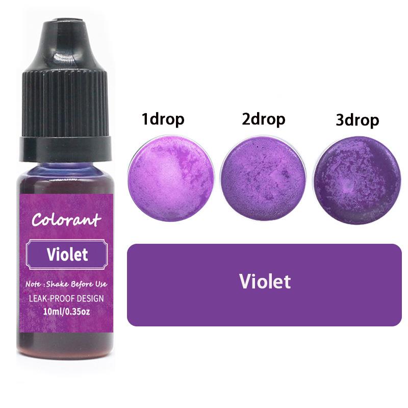 20 färger Ljusfärgämnen Pigment Aromaterapi Flytande färgämne Pigment DIY Ljusform Tvålfärgning Handgjorda hantverk Hartspigment