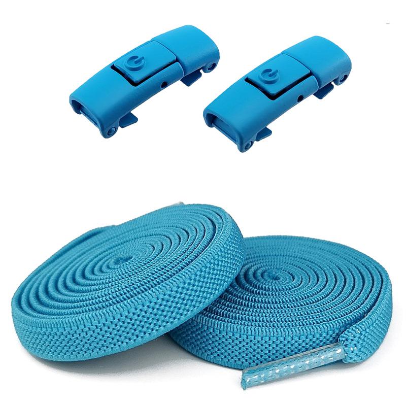 8mm Elastische Schnürsenkel-Schnalle ohne Binden für Herren und Kinder