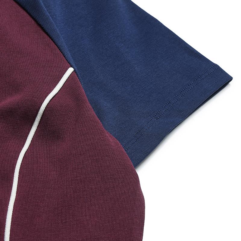 FILA Original Classic Slim Fit Round Neck Knitted Short Sleeve T-Shirt Women Tops F11W619101F-PU