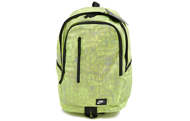 Nike Polyester Backpack Regular Unisex Light Green BA5231-012