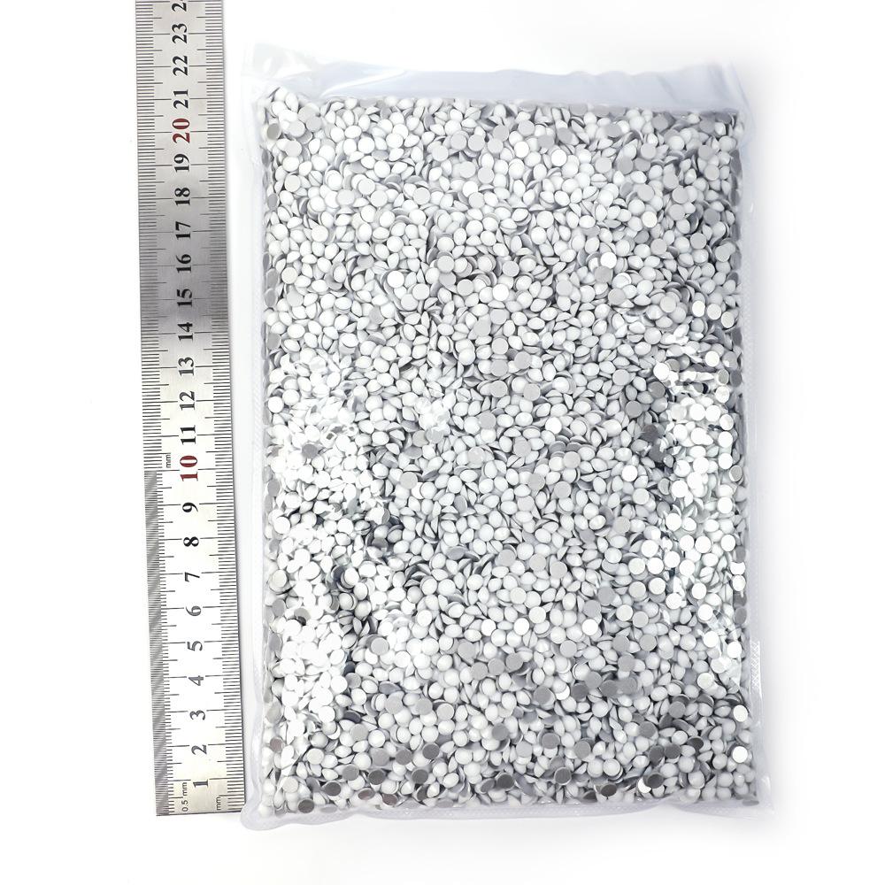 Weichen Big Bag Flat Bottom Diamond Color Plated Crystal Diamond Decorative Rhinestone Diy Nail Art Glass Jewelry Accessories