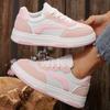 Fashion Women's Sneakers New Breathable Mesh Sports Shoes Women Spring Autumn Solid Lace Up Sneakers Woman Non-Slip Platform Casual Shoe