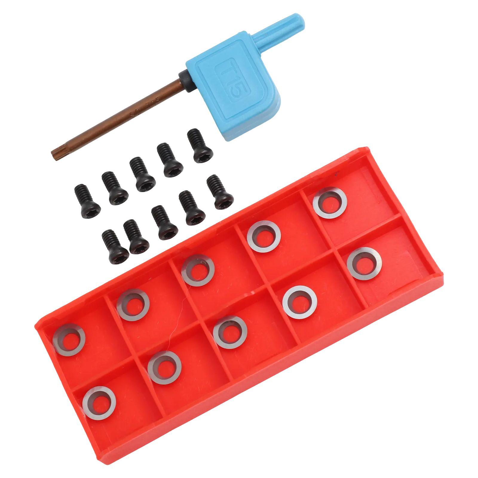 

Carbide Tool Blades CNC Carbide Cutters Lathe Turning 3.0mm Thickness 10pcs Quantity 30 Degrees Angle 94.5HRA Hardness China Mainland