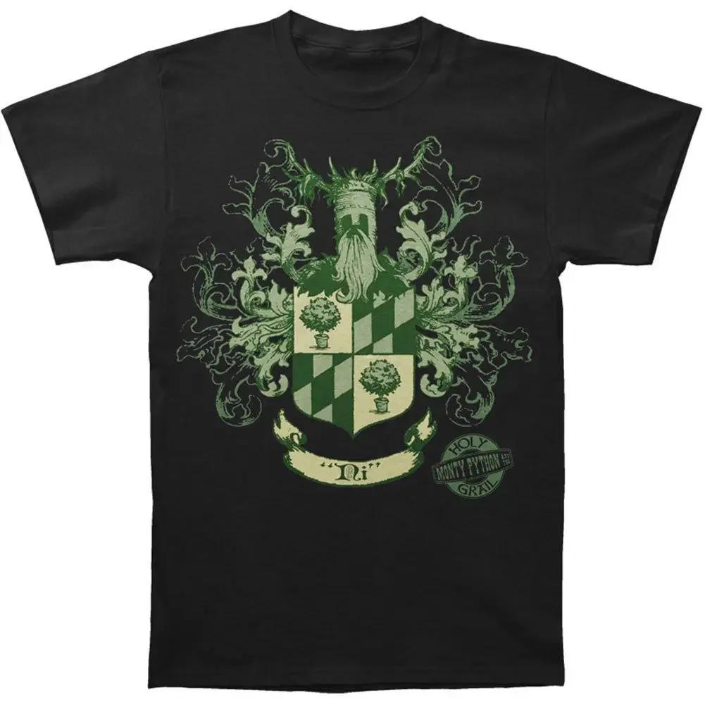 

Knights of The Round Table Knights of Ni Crest T-Shirt 100% Cotton O-Neck Summer Short Sleeve Casual Mens T-shirt Size S-3XL S