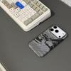 Abstract Mountains Rivers Magnetic Case for iPhone 17 16 15 Pro Max Magnets Back Cover Camera Lens Full Ring Hard PC Phone Coque