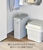Yamazaki Jitsugyo Flea Market Packing Materials Storage Box Light Gray Main W34 x x H48cm Not Include Tower Tool Box Storage Together 4781 Body D15.5