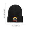 Love Wins LGBT Gay Rights Knitted Hat Women's Unisex's Beanies Autumn Winter Hats Polyester Rainbow Gay Pride Casual Melon Cap