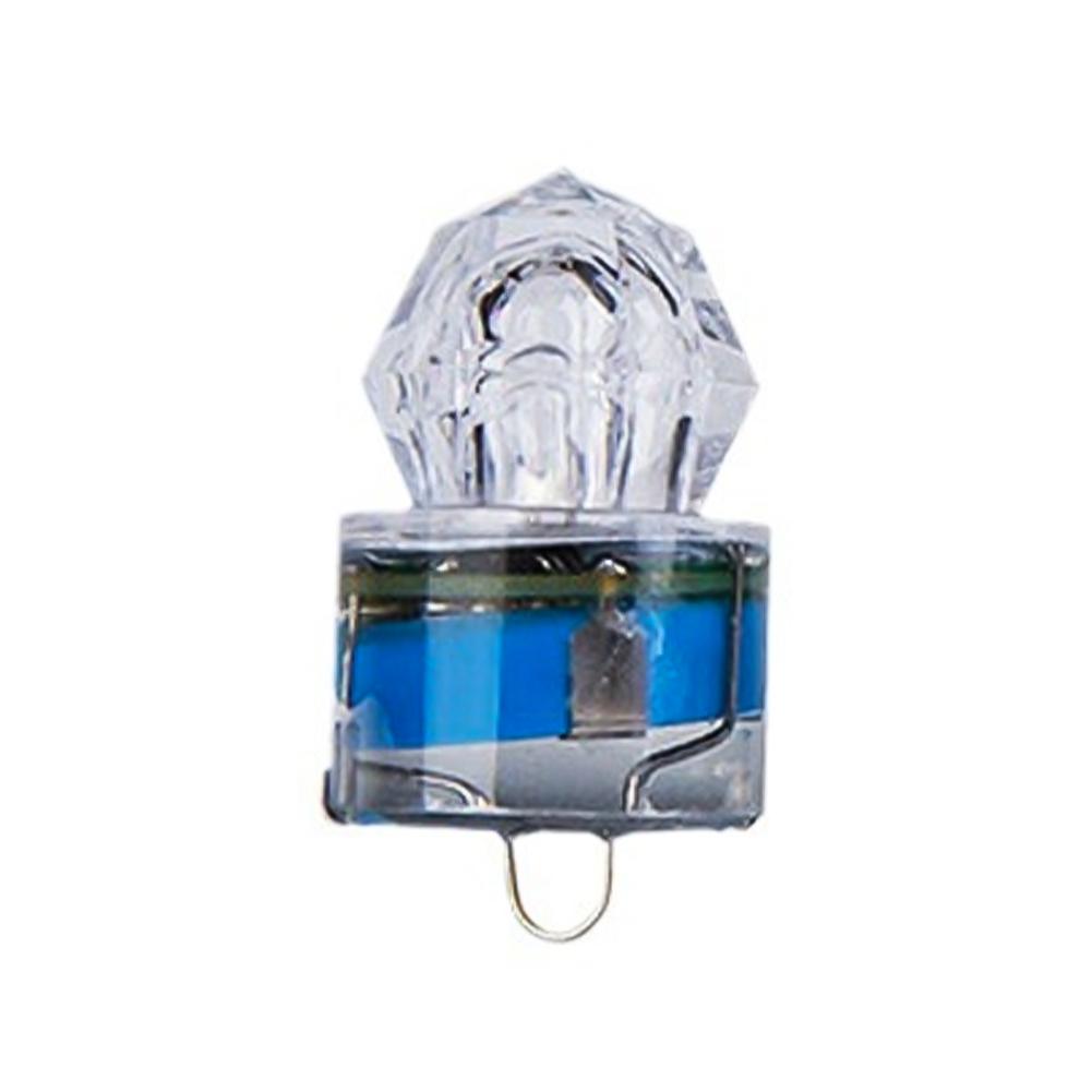 

1Pc Fishing Lure Diamond Light with Hook LED Deep Sea Glowing Fishing Squid Octopus Fish Attraction Lamp Fish Tackle Tools синій