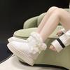 2025 Winter New suede Thick Sole Chelsea Snow Boots Women's Fashion All-in-one Thick Fleece Warm Snow Cotton Shoes 4545