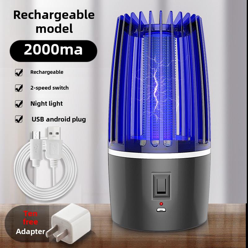 USB Wiederaufladbare Indoor/Outdoor Mückenvernichtungslampe mit Fliegenfalle