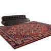 Retro Persian Ethnic-Style Carpet: Large Classic Bohemian Area Rug for Living Room, Bedroom, or Under Coffee Table