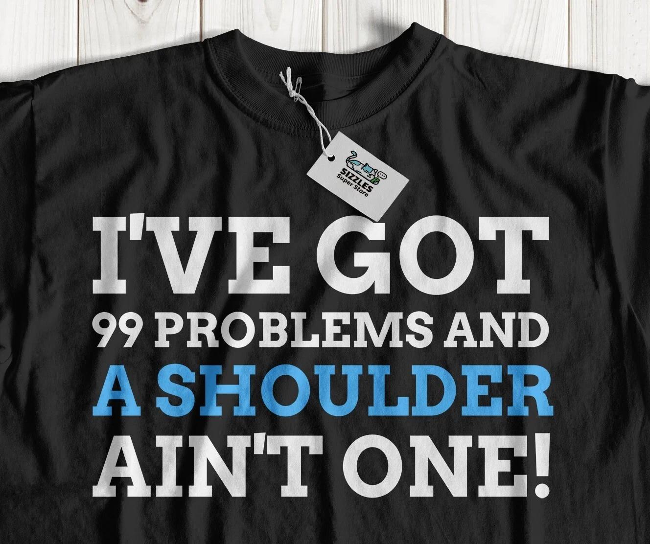 

Unisex Funny Shoulder Replacement T-Shirt & Shoulder Arthroplasty Gifts S