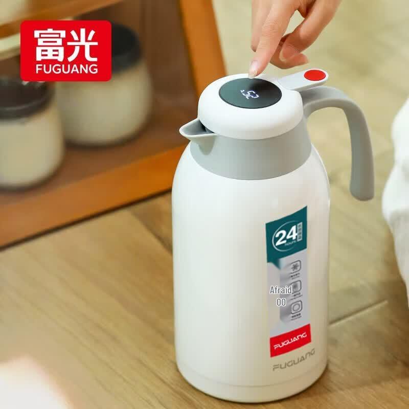 Fuguang Large Capacity 304 Stainless Steel Insulated Thermos with Temperature Display