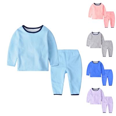 Children's  Fleece-Lined Thermal Underwear Set,  Seamless Clothes, Suitable For Medium And Large Children
