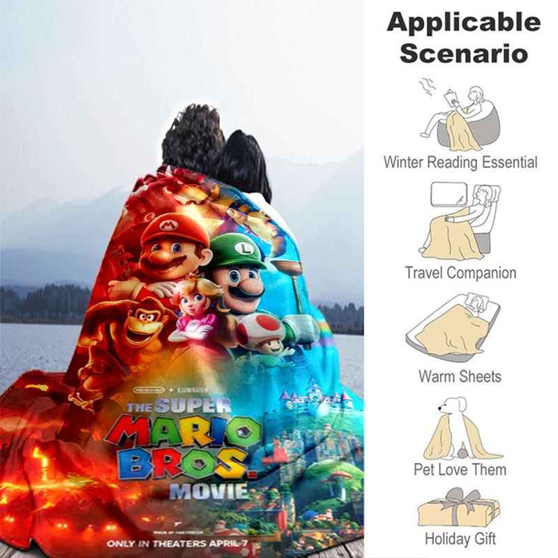Rainbow Rider Neon Blanket Blanket Sofa Blanket Nap Blanket Outdoor Plush Blanket Bedroom