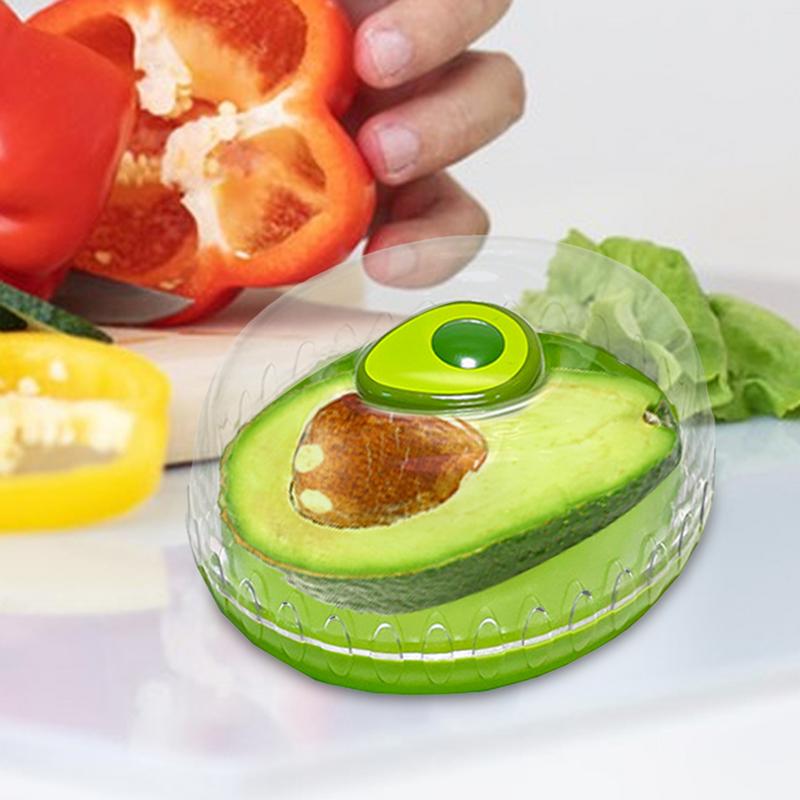 Fruit Storage Bowl Household Airtight Fruit Containers Portable Tomato Storage Container Food-Grade Fruit Bowl for Lemon Avocado