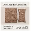 100% Bomull Naturlig Hampa Fyradelat Set - Klass A Tjockt och Lyxigt Retro Knäppt Ren Bomull Örngott och Lakan Set för Sängen.