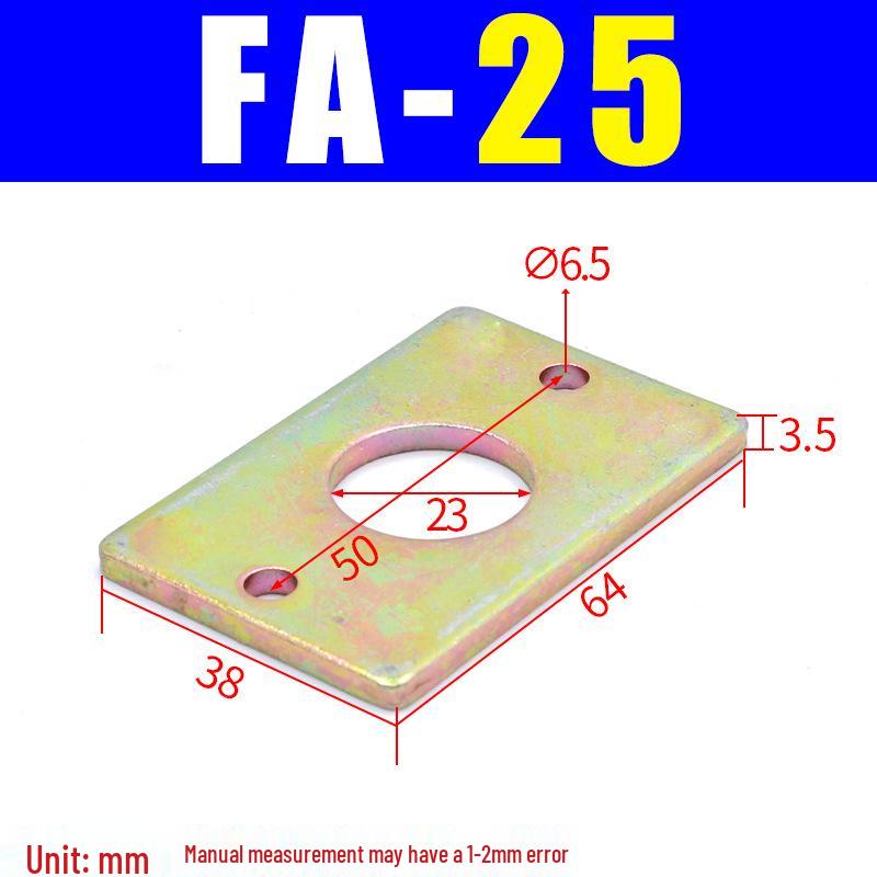 MAL Mini Cylinder Y-type Bracket Mounting Base Flange Connector SDB Foot