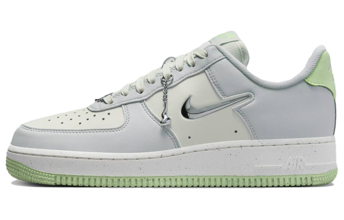 

Nike Air Force 1 Low 07 Se Next Nature Sea Glass Vapor Green Liquid Metal Women s FN8540-001 35.5