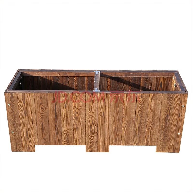 Fangdong Outdoor Carbonized Wood Planter Box