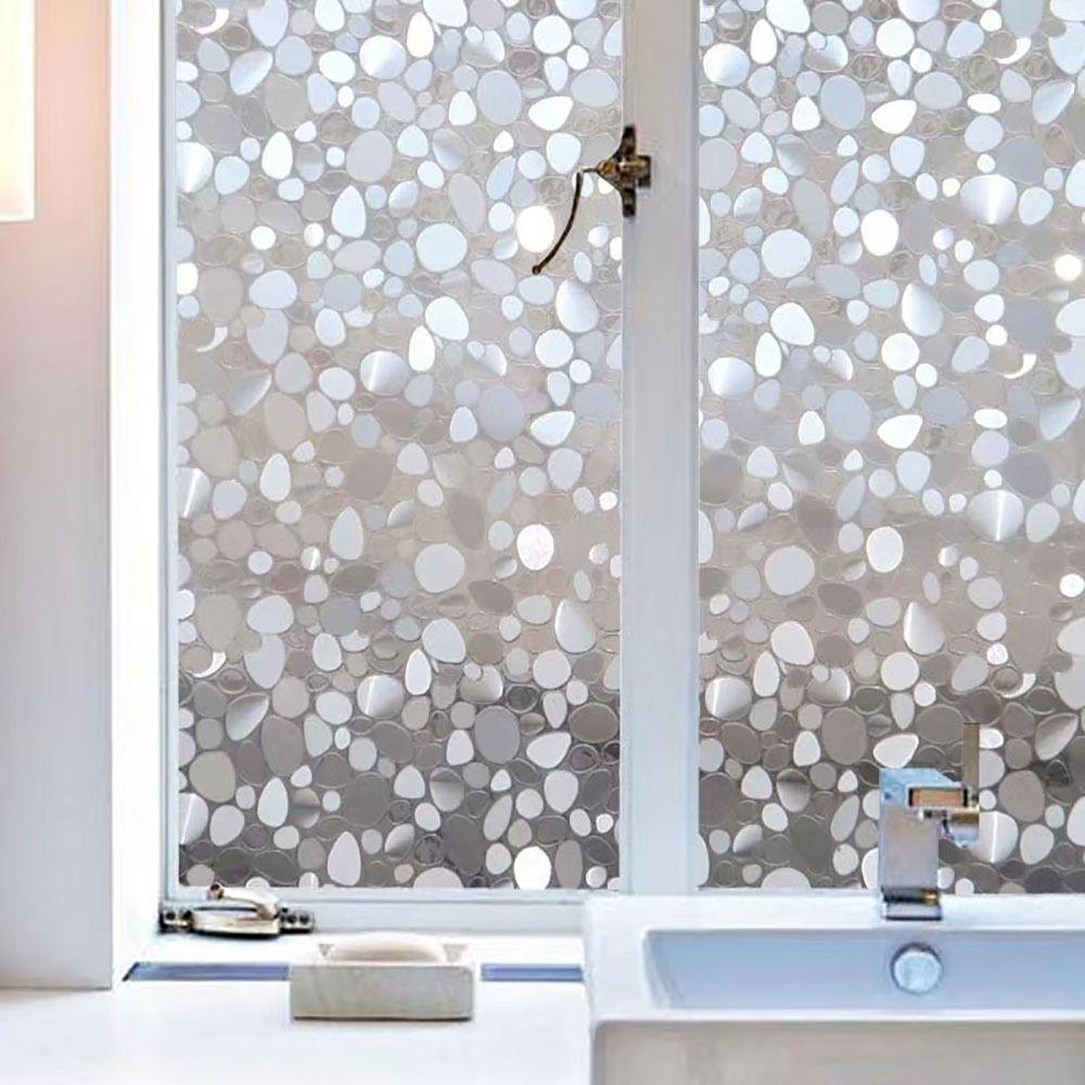 Removable Glass Window Film Static Cling Window Stickers New Window Privacy Film  Glass Windows
