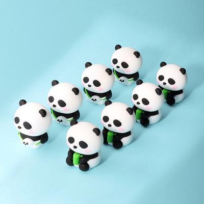 Śliczna panda temperówka artykuły papiernicze silikonowy pojedynczy otwór ręczny obcinacz do ołówków