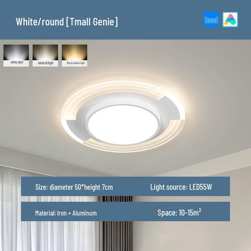 2023 Modern Full-Spectrum Eye Protection Ceiling Lamp for Living Room, Bedroom, Study, and Restaurant