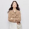 Kasey Women's Chiffon Bow Tie Long Sleeve Blouse