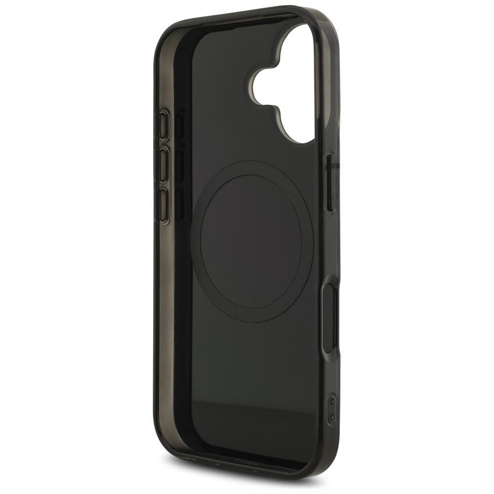 AMG Double Layer Transparent Graphics MagSafe Case for iPhone 17 Black