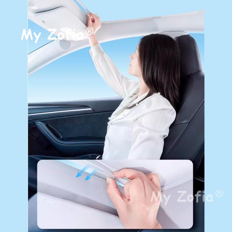 For AVATR 06 2025 2026 Car Ice Crystal Sunroof Sunshade Skylight Roof Heat Insulation Shading Interior Auto Accessories