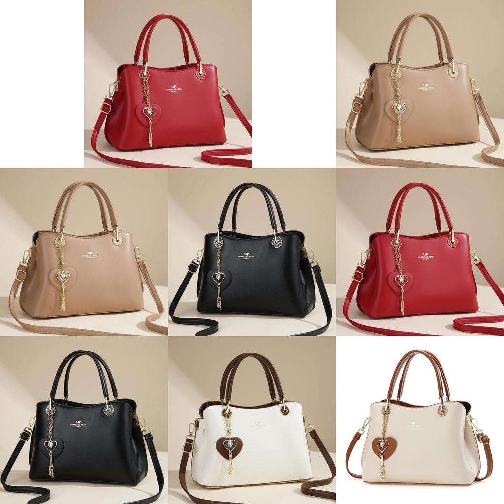 Elegant Pu Leather Tote Bag For Middleaged Women With Spacious Storage For Daily Use