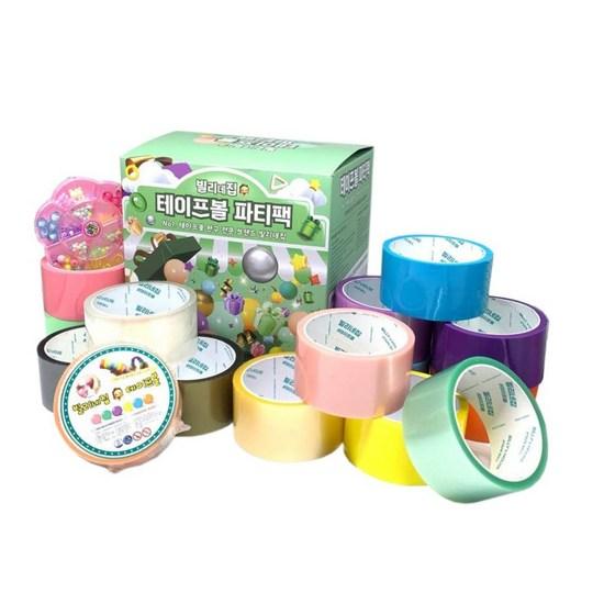 

Мяч-лента Billy s House 20 м 15 цветов набор для вечеринки Изготовление игрушечных мячей 4,8 см, популярная корейская игра